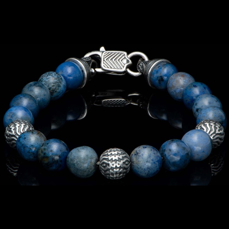 William Henry Seaside Dumortierite Bracelet